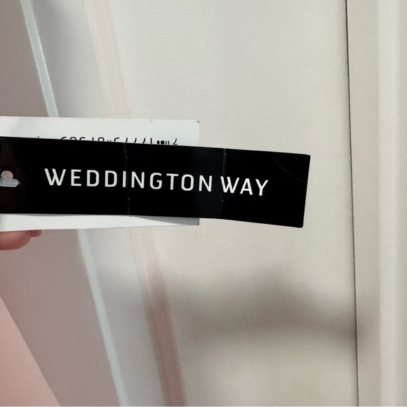 Weddington Way Camille Dress NWT size 6 Blush Pleated Bodice Adrianna Papell - Picture 8 of 16